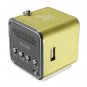 TD-V26 Transparent Micro Mini Speaker With FM Radio SD/TF
