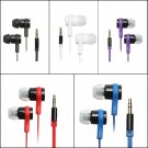 3.5MM In-Ear Earphone Headphone Earbud Headset Flat Cable