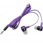 3.5MM In-Ear Earphone Headphone Earbud Headset Flat Cable