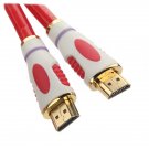 3M 10ft HDMI 1.4 Male High Speed Red Cable 2160P For HDTV