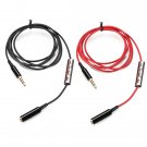 3.5mm Audio Headphone Adapter Mic Extension Cable