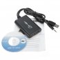 1080P USB to HDMI Video Adapter Converter 3.5mm Audio Cable For PC HDTV