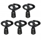 5Pcs Microphone Stand Accessory Small Plastic Clip Clamp Mount Holder