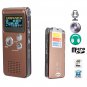 Steal Rechargeable 4GB 650HR Digital Audio Voice Recorder MP3 Player