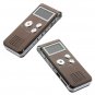 Steel 8GB Digital Sound Audio Voice Recorder Dictaphone MP3 Player Rechargeable