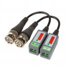 2x Coax CAT5 to Camera CCTV BNC Video Balun Transceiver