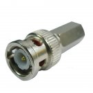 50x CCTV RG59 Coax BNC Twist On Connector Adapter Cable