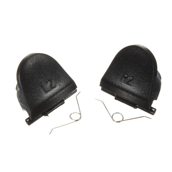 L2 R2 Trigger Buttons + 2 Springs Replacement Parts For PS4
