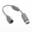 Efficient Wired Controller USB Breakaway Cable for Xbox 360