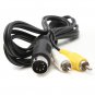 Sega Mega Drive MD 1 RCA Phono AV Audio Video Lead A/V TV Cable