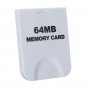 64 MB Memory Card White For Nintendo Wii & Gamecube