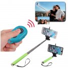 Bluetooth Remote Shutter Selfie Extendable Monopod Stick For iPhone