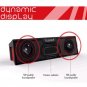 Eachine Bar Bluetooth Speaker LCD Time Display Alarm Clock FM TF Mic