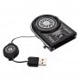 Mini Vacuum Blue LED USB Air Extracting Cooling Fan for Laptop