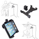 Adjustable Music Microphone Stand Mount Holder Clamp For Tablet