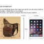 Men's Retro Canvas Travel Shoulder Bags Messenger Bag
