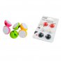 6PCS Bobbin Winders Stick-on Wire Holder For Cables Random Colors