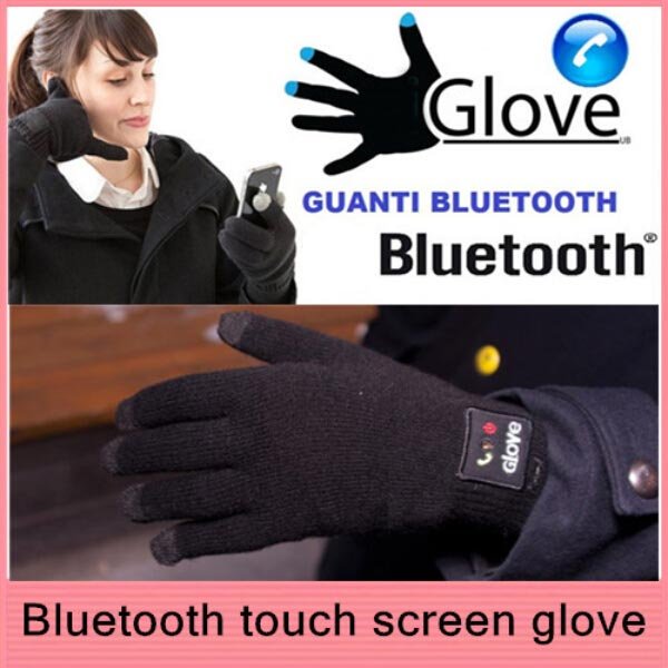 Bluetooth Touch Screen Gloves For iPhone iPad Smartphone