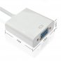Mini 1080P Display Port DP To VGA Cable Adapter Converter For TVs PC Mac