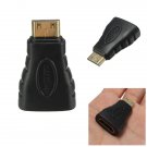 Type A HDMI Female To Mini Type C HDMI Male Adapter Support HDMI And Mini HDMI