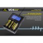 XTAR VC4 LCD Screen USB Battery Charger For 18650 26650 14500 Battery