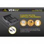 XTAR VC4 LCD Screen USB Battery Charger For 18650 26650 14500 Battery