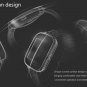 Smart Watch Zeblaze Crystal Curved Heart Rate monitor Apple ios android