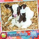 Baby Dairy Cow - 100 Piece Jigsaw Puzzle Puzzlebug