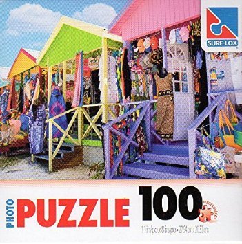 Long Bay, Antigua - 100 Pieces Jigsaw Photo Puzzle