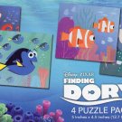 Disney Finding Dory - 4 Puzzle Pack - 12 Piece Jigsaw Puzzle