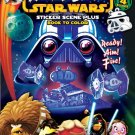 Bendon Publishing Angry Birds/Star Wars Sticker Scene Coloring Book