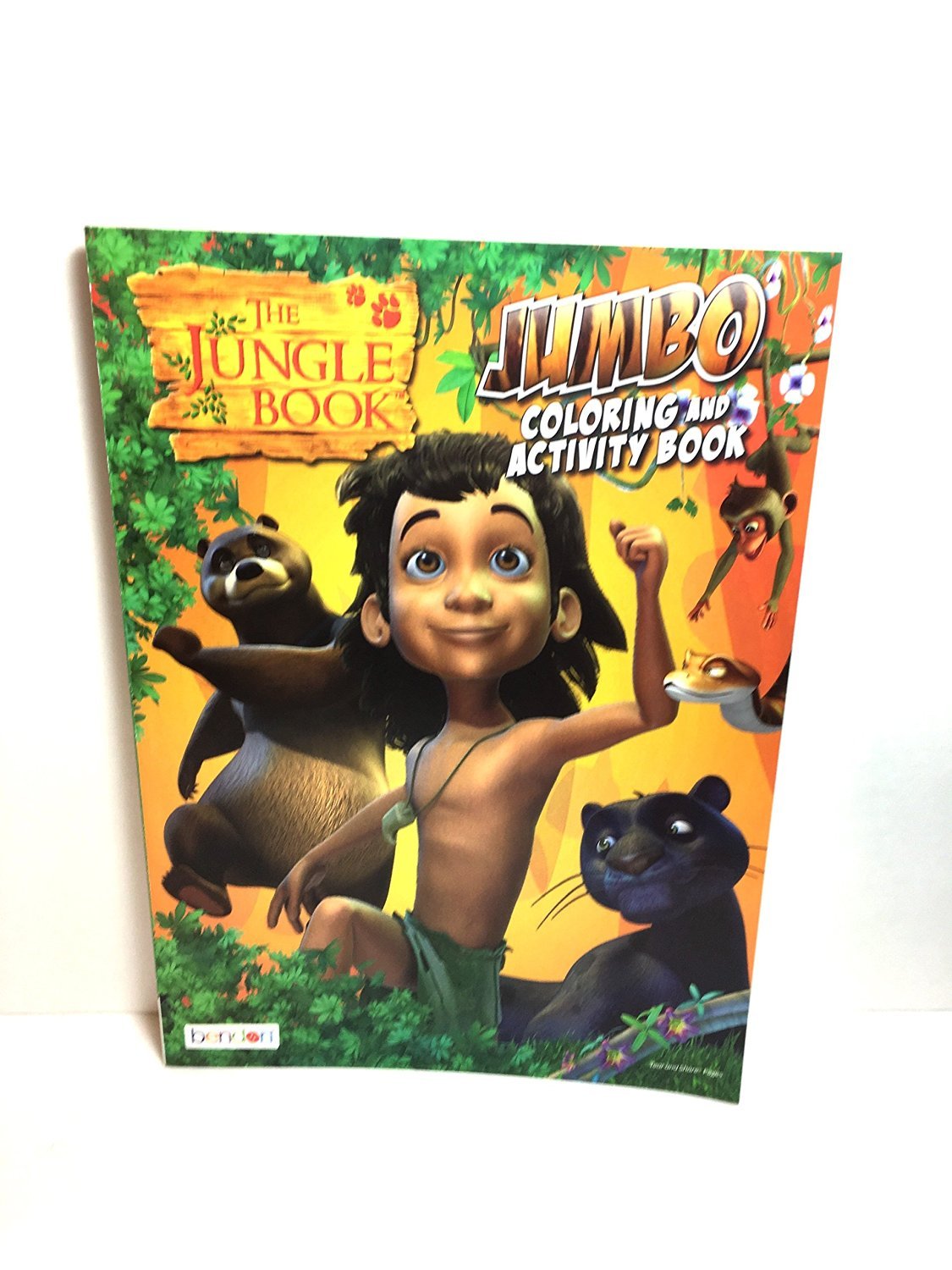 The Jungle Book Jumbo Coloring & Activity Book