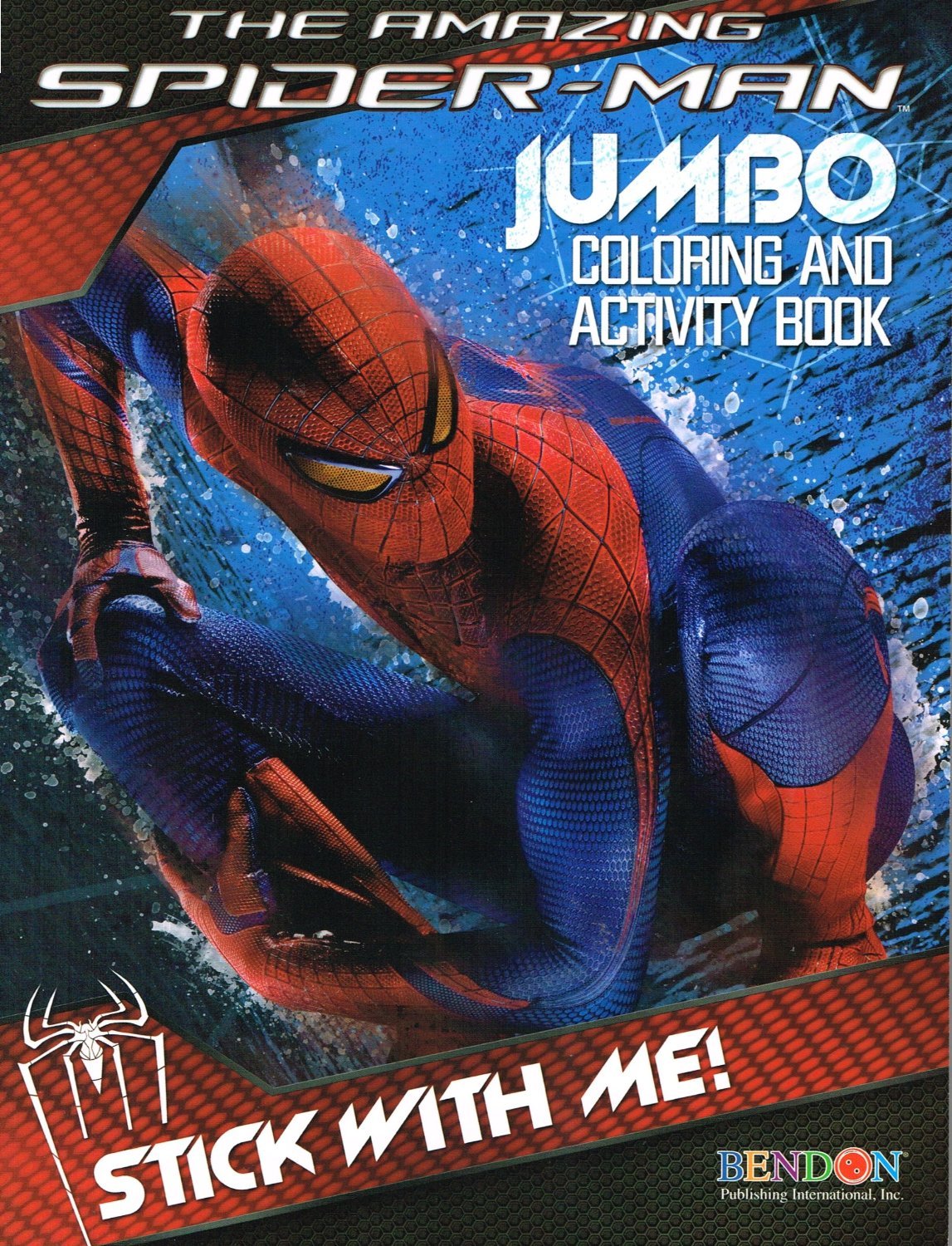 The Amazing SpiderMan Jumbo Coloring & Activity Book (Cover Art May Vary)