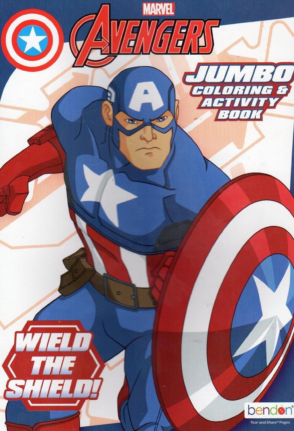 Marvel Avengers - Wield the Shield - Coloring and Activity Book