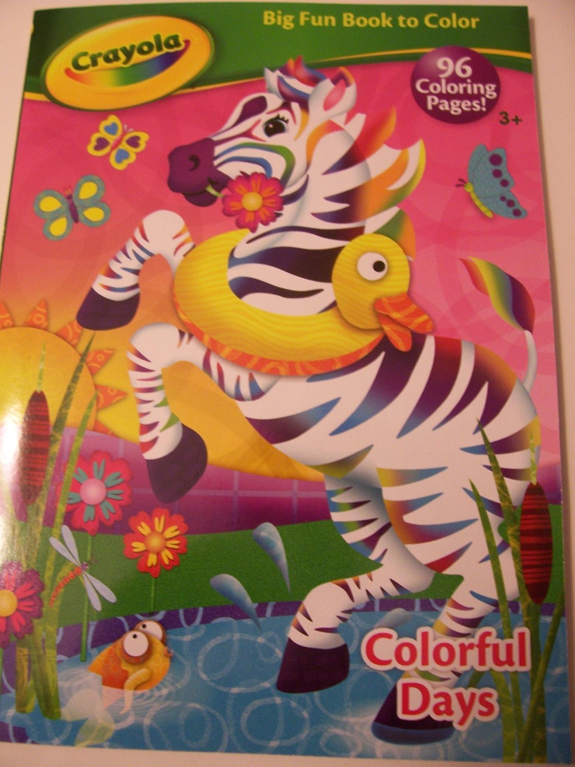 Crayola Big Fun Book to Color Colorful Days (96 Coloring Pages)