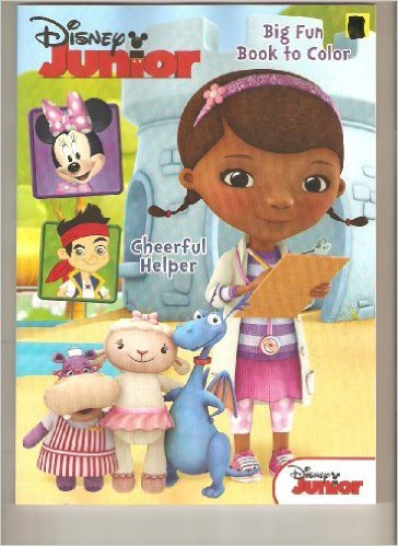 Disney Junior *Cheerful Helper *Big Fun Book to Color