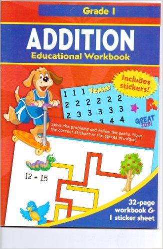 Addition, Educational Workbook (grade 1)