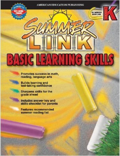 Summer Link Basic Learning Skills, Preschool-Kindergarten. Workbook