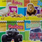 Baby Books (Assorted) Barnyard Babies, Peek-a-Boo Zoo, Monster Machines or Rescue Ready