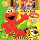 Sesame Street Explore & Play Jumbo Coloring & Activity Book (Includes Sticker)