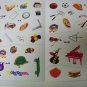 Educational Things You See Sticker Book ~ At School (Over 50 Reusable Stickers)