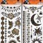 Happy Halloween Temporary Temporary Tattoos - (Bundle 2 Items) V2
