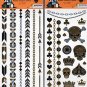Happy Halloween Temporary Temporary Tattoos - (Bundle 2 Items) V4