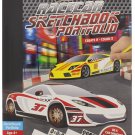 Race Car Sketch Book Portfolio