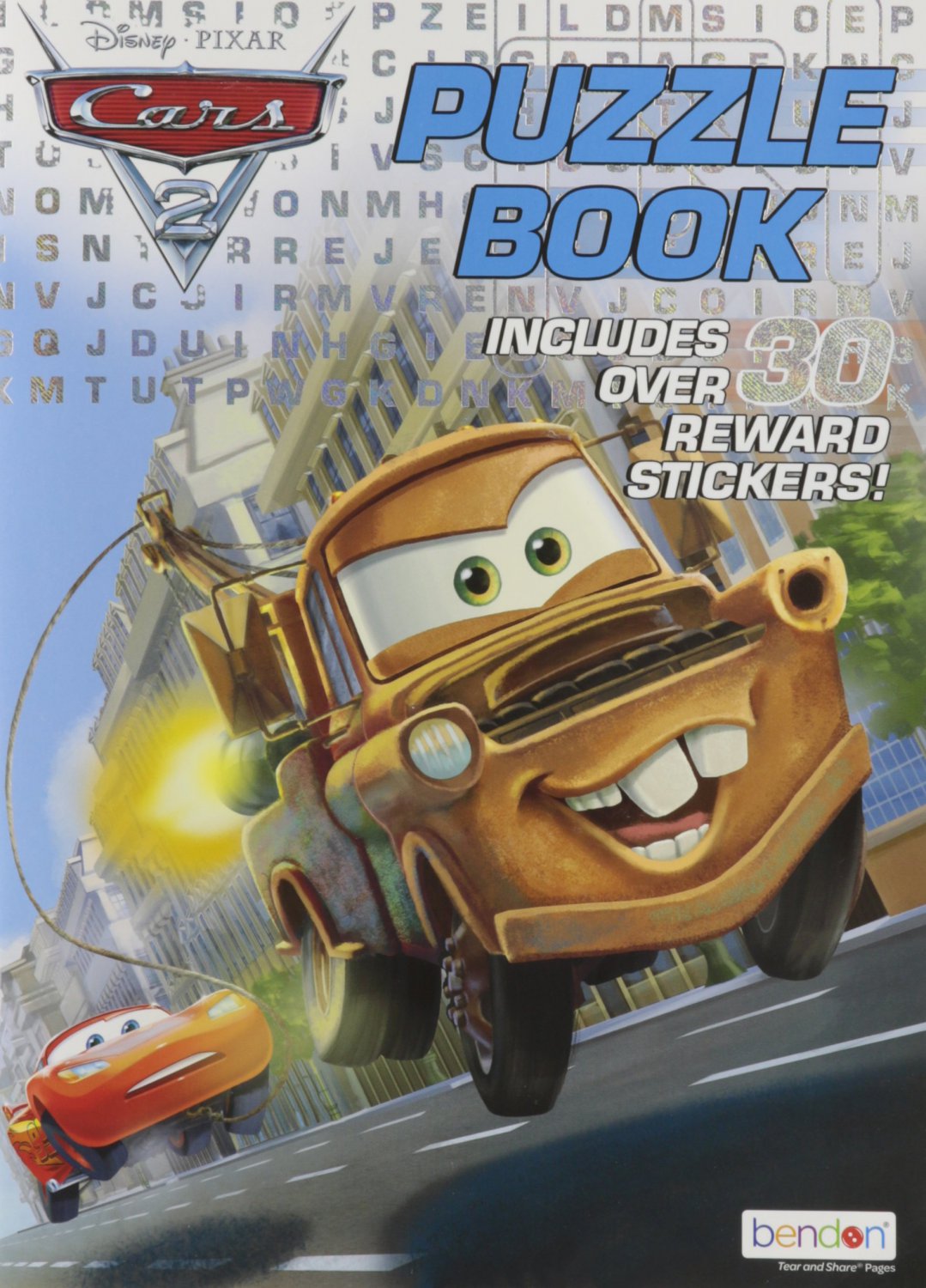 Disney Pixar Cars 2 Puzzle Book