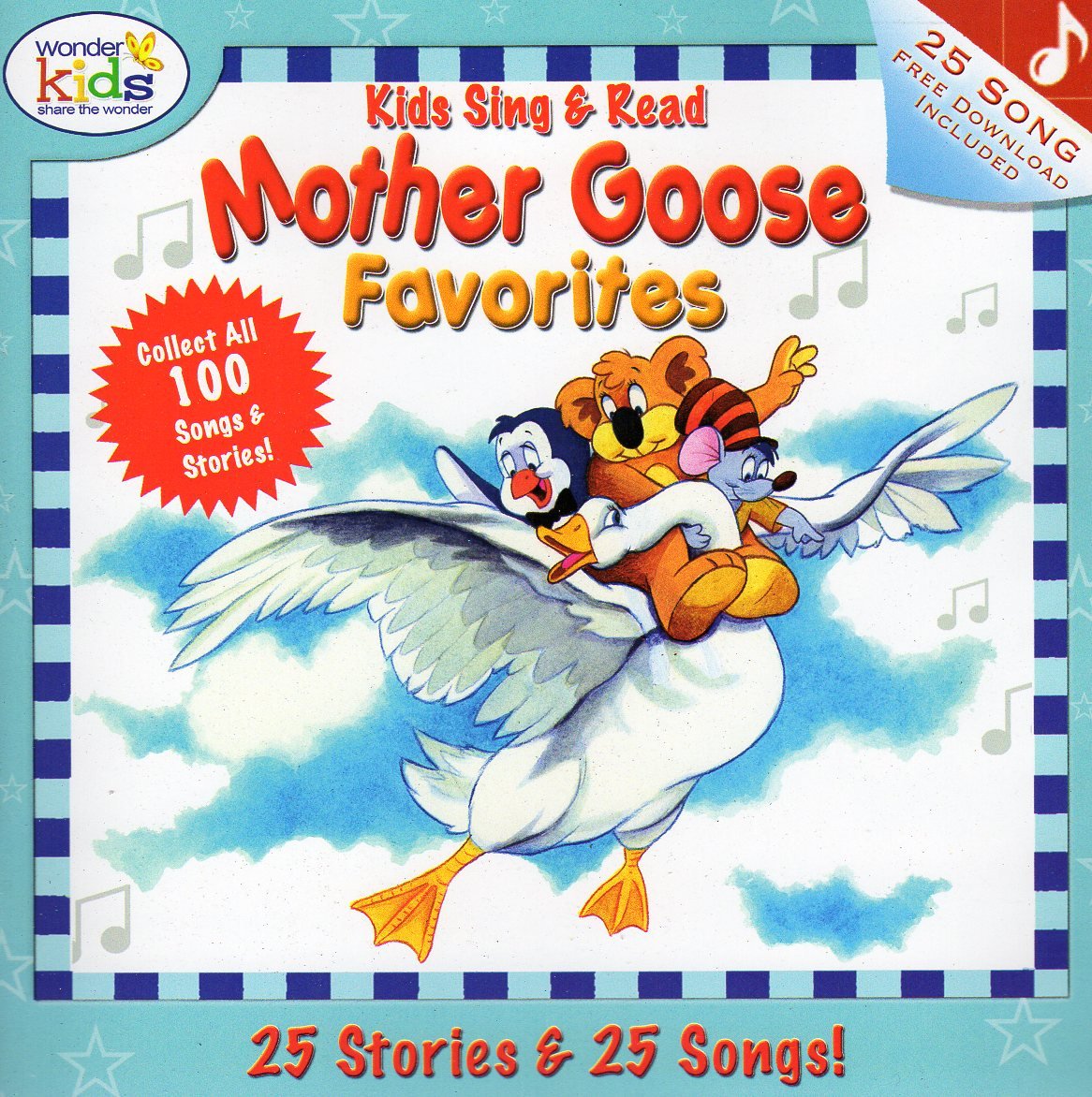 Kids Sing & Read Mother Goose Favorites 25 Stories & 25 Songs! - v4