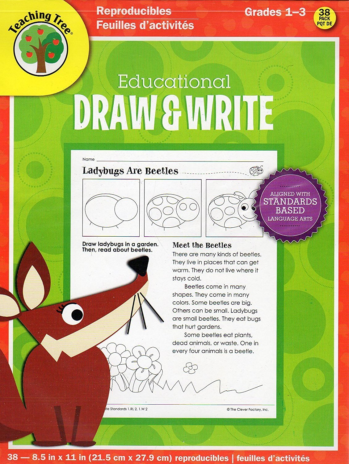 Educational Draw and Write - Reproducible Workbook - Grades 1 - 3