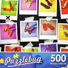 Shoe Organization - 500 Piece Jigsaw Puzzle Puzzlebug