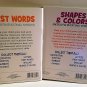 Two Kindergarten Educational Workbooks - Shapes and Colors, First Words