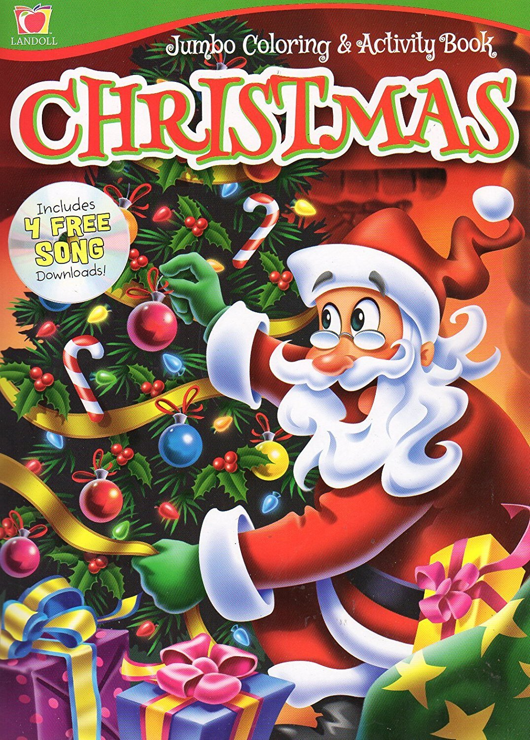 Christmas & Holiday Jumbo Coloring & Activity Book v3